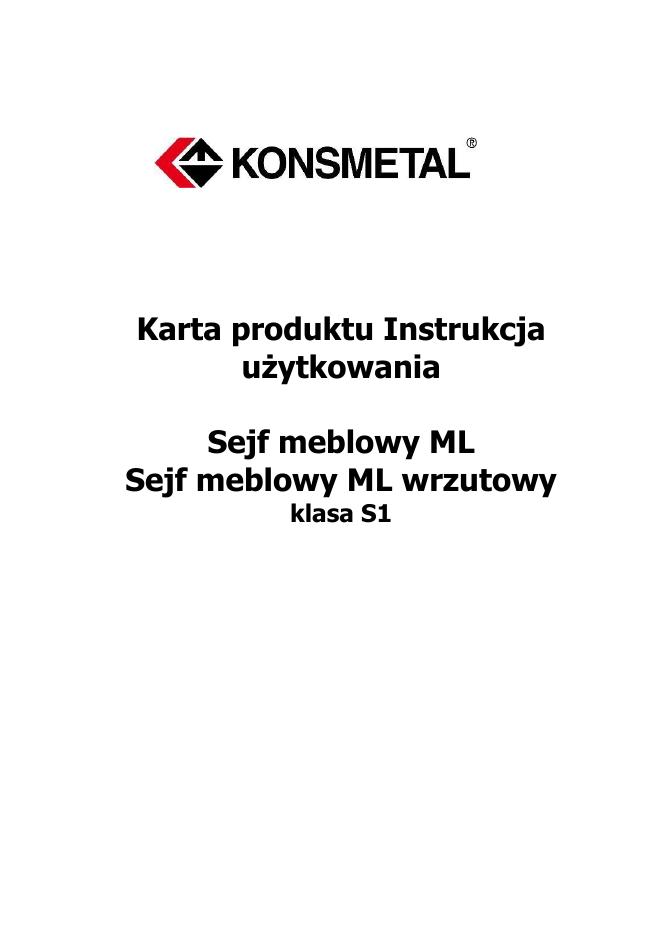 Podgląd: Sejf ML wrzutowy